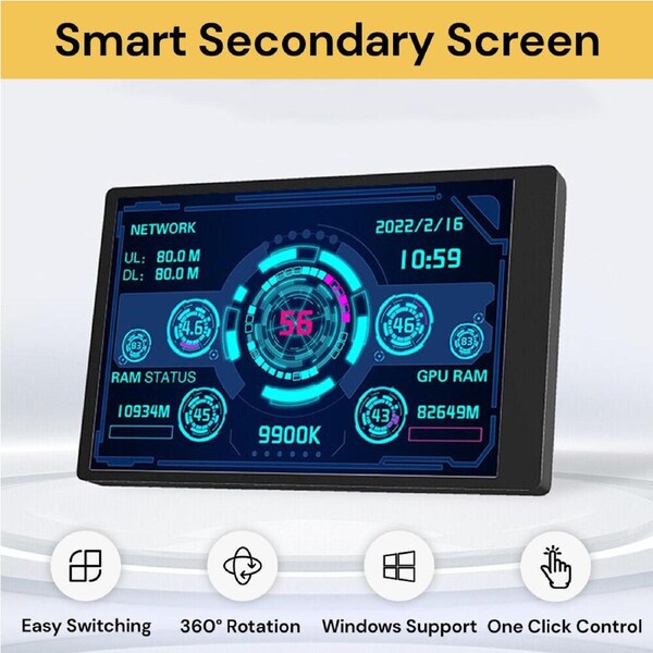 3.5" IPS Smart Secondary Screen