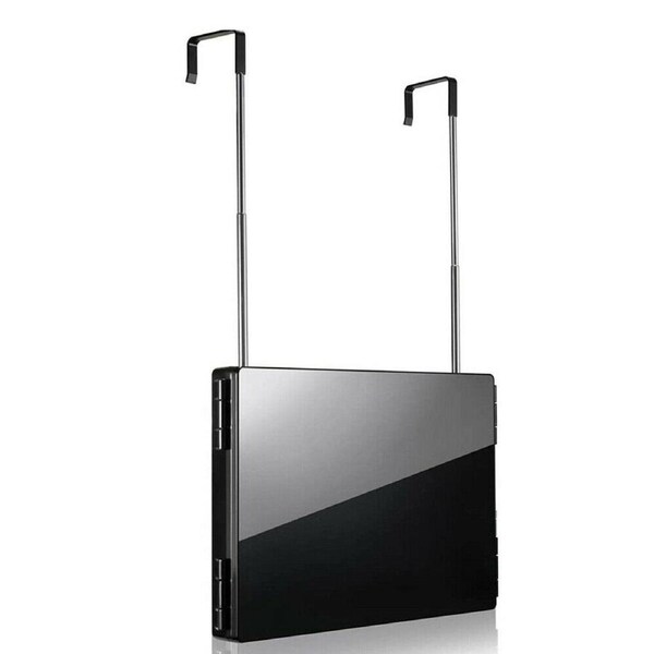 Tri-Fold 3-way Adjustable Beauty Mirror Compact Foldable Hanging Bracket Makeup