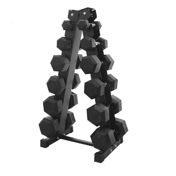 Dumbbell Storage Rack 6 Pairs Vertical Heavy Weight Set Home Gym Equipment