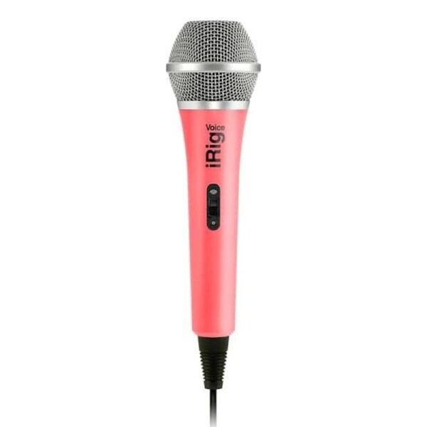 IK Multimedia iRig-Voice Handheld Microphone for iOS ? Pink