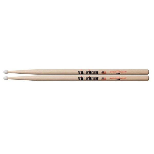 Vic Firth American Classic 2BN Nylon Tip Drum Sticks