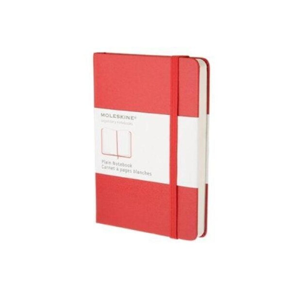 Moleskine Classic Notebook Pocket Plain Hard Cover Scarlet Red