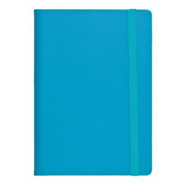 Debden Journal Vauxhall Quarto 19.5x26.5cm Ruled Sky Blue VJQP