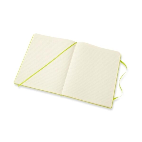 Moleskine Classic Notebook Extra Large - Light Green, Ruled, Hard Cover