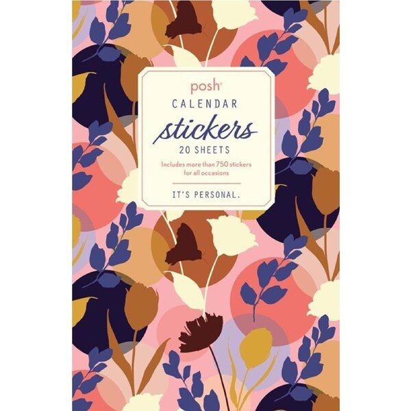 Posh: Calendar Stickers 20 Sheets by Andrews McMeel AM54836