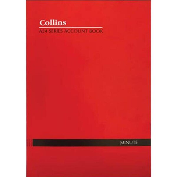 Collins Debden Account Book - A24 Series Minute Analysis 10232