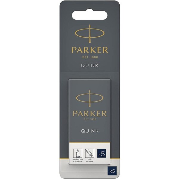 Parker Quink Fountain Pen Refill BLUE BLACK 1950404