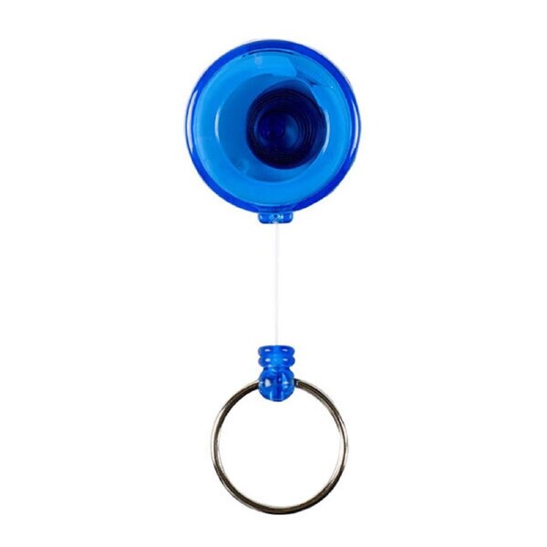 Rexel ID Mini Retractable Keyholders Blue (Hangsell) 9800901