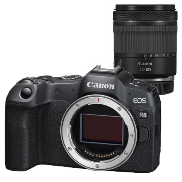 Canon EOS R8 (24-105MM) FX Mirrorless Camera