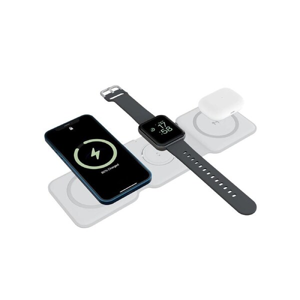 3-in-1 wireless charger (aSeries MHW1) with a power output of 20 watts