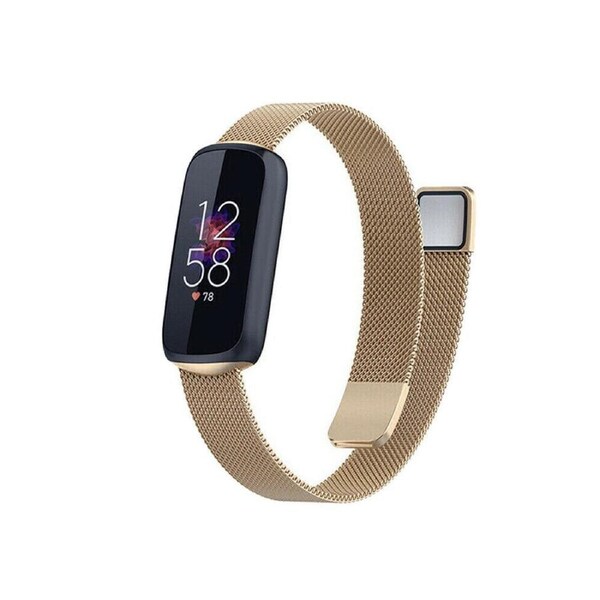 Fitbit Luxe Soft Stainless Watch Band Rose Gold