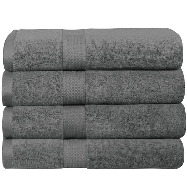 LINENOVA Luxury 100% Cotton Bath Towel Set 650 GSM Towel Pack Chocolate Brown