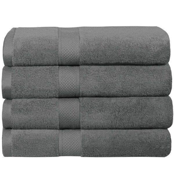 LINENOVA Luxury 100% Cotton Bath Towel Set 650 GSM Towel Pack Burgundy