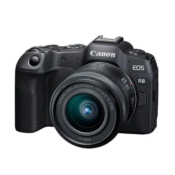 Canon EOS R8 Mirrorless Camera with RF 24-50mm Lens
