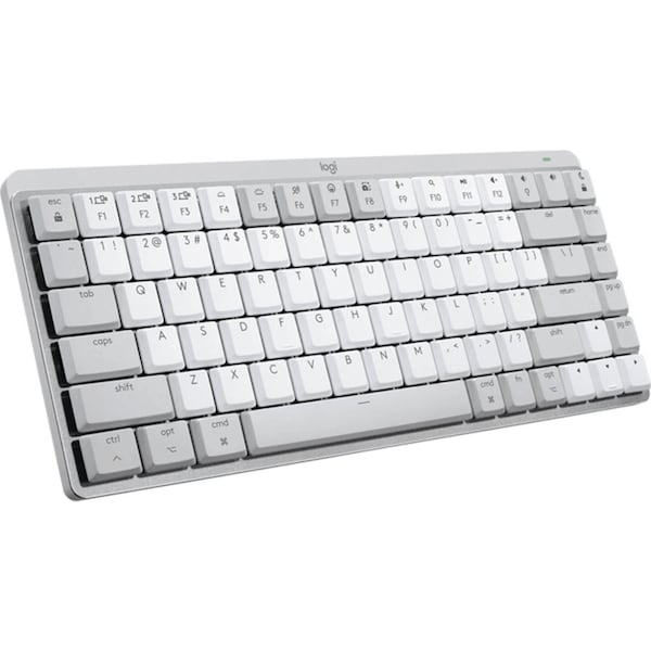 Logitech MX Mechanical Mini Wireless Keyboard TKL for Mac Pale Grey