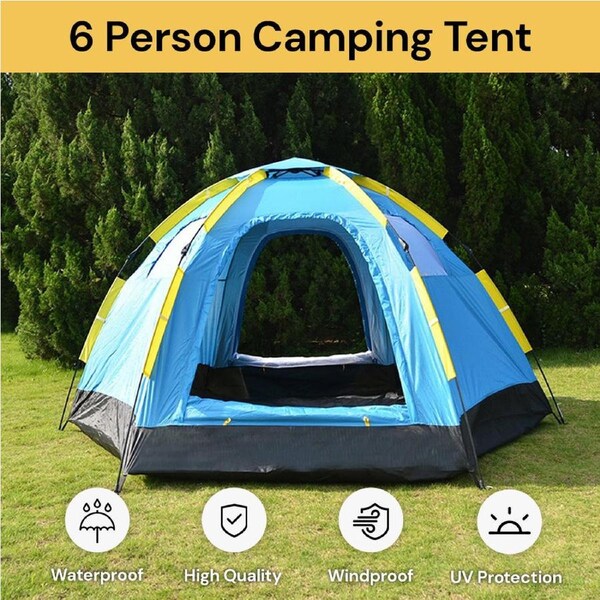 6 Person Camping Tent