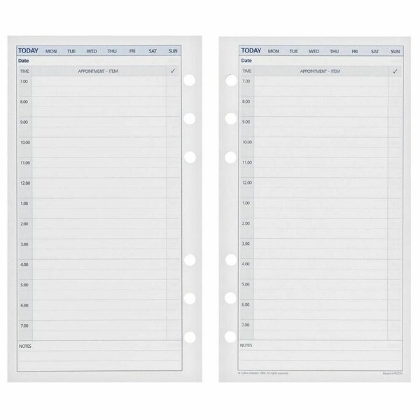 Debden DayPlanner Undated Refill Personal Daily PR2015