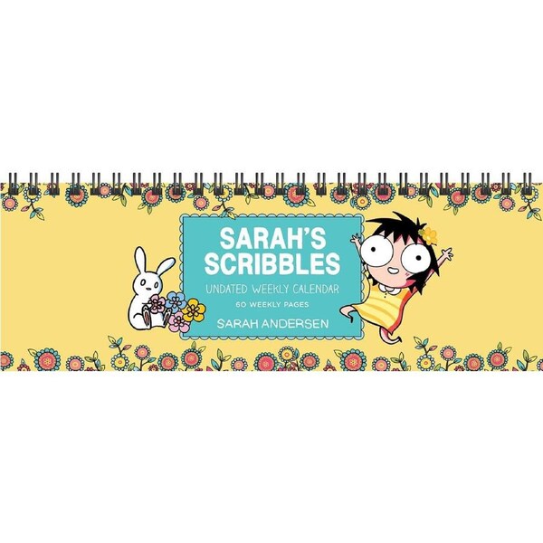 Undated Desk Pad Sarah's Scribbles Wkly by Andrews McMeel AM58919