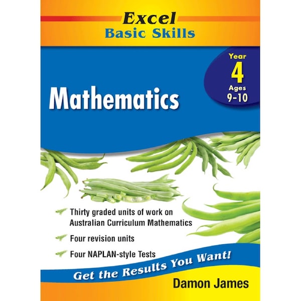 Excel Basic Skills: Mathematics Year 4