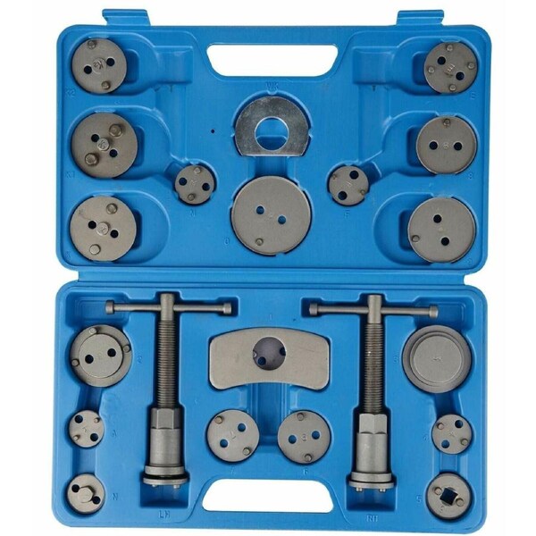 23pcs Disc Brake Wind Back Tool Kit to Rewind Car Automotive Caliper Piston