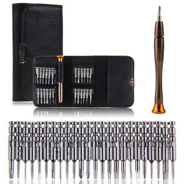 25 in 1 Precision Torx Screwdriver Cell Phone Repair Tool Set for iPhone Laptop