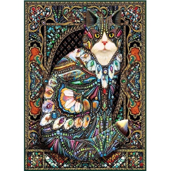 Holdson - Cat Fanciers - Jewelled Cat Puzzle 1000pc