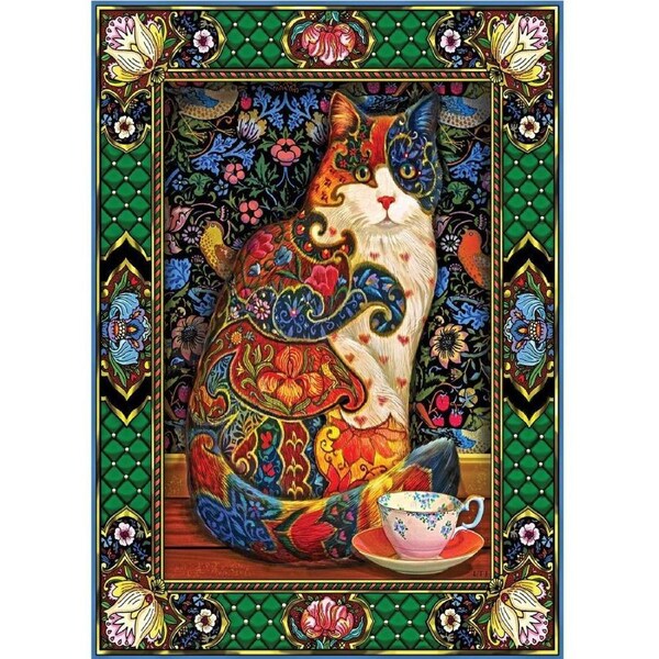Holdson - Cat Fanciers - Painted Cat Puzzle 1000pc