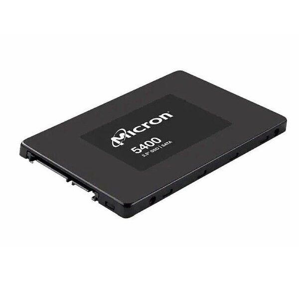 Micron 5400 PRO 960GB 2.5' SATA Enterprise SSD 540R/520W MB/s 95K/35K IOPS 2628TBW 1.5DWPD 3M hrs MTTF AES 256-bit encryption Server Data Centre 5yrs