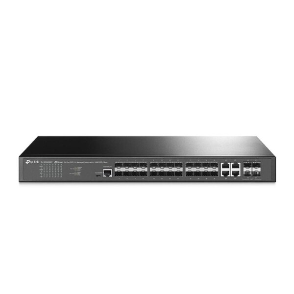 TP-Link SG3428XF Omada 24-Port SFP L2+ Managed Switch with 4 10GE SFP+ Slots, Integration with Omada SDN Controller