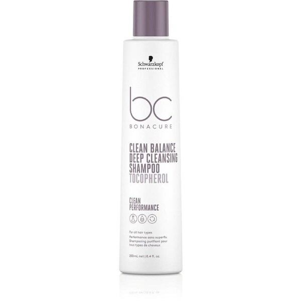 Schwarzkopf Professional Bonacure BC Clean Performance Clean Balance Deep Cleansing Shampoo 250ml