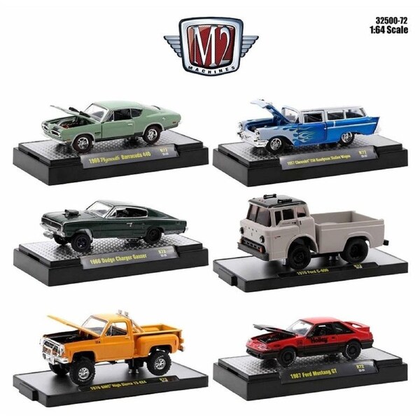 M2 Machines1/64 Auto Thentics Assorted Mix 72 Diecast Car