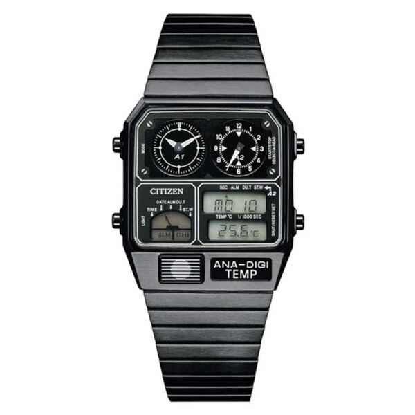 Citizen Mens Ana Digi Temp Square Men’s Watch (JG2105-93E)