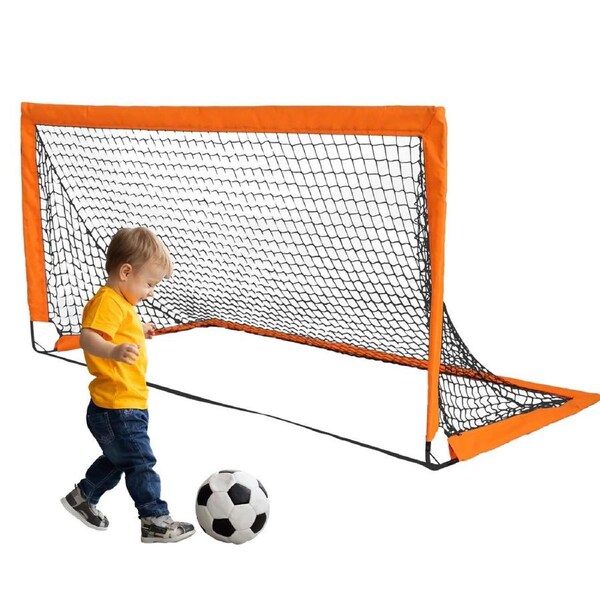 YOPOWER Soccer Goal Net Set Portable Football Goal Post Kids Outdoor Training Practice