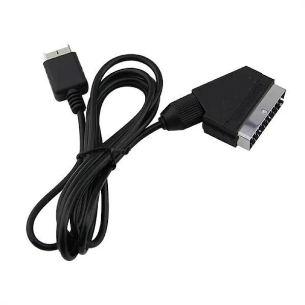 Playstation Console SCART Cable Cord PS1 PS2 PS3 Aftermarket Leads