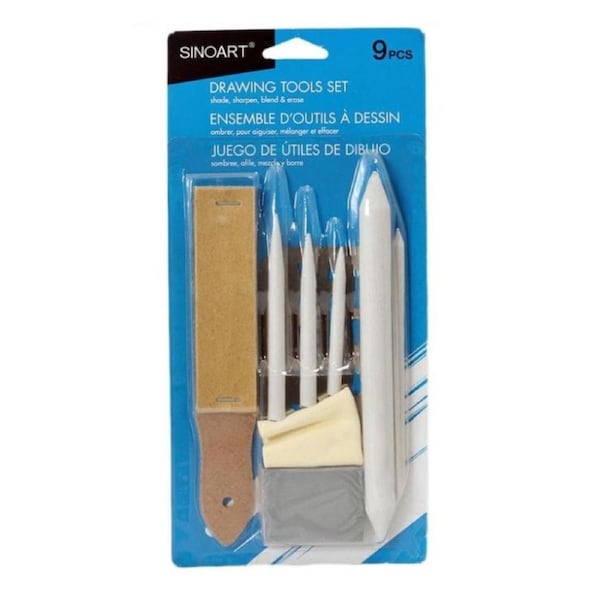 Sinoart Blending & Shading Drawing Tool Set (9-Piece)