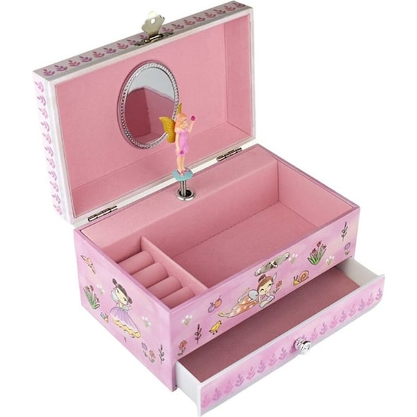 Kaper Kidz 15cm Lilly Fairy Heirloom Musical/Sound Jewellery Box Organiser 3y+