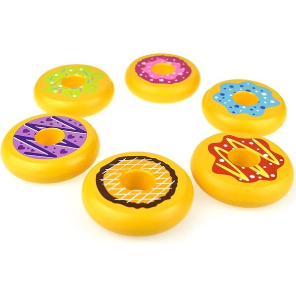 Tooky Toy Fruit Cake 32cm Wooden Activity Kids/Toddler Non-Toxic Play Toy 18m+