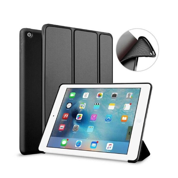 IPad 7th Generation Smart Cover Stand iPad Case Black Shockproof