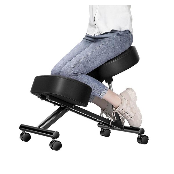 MIUZ Ergonomic Kneeling Chair Adjustable Stool Kneeling Pad For Back Posture