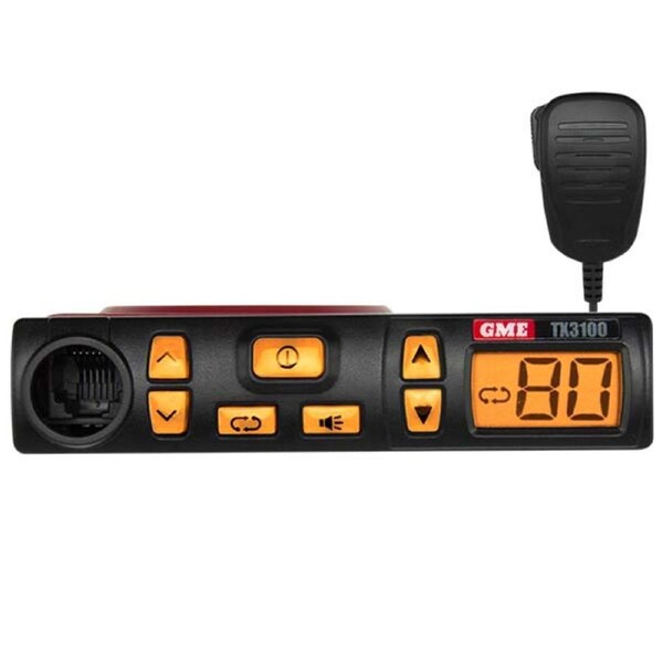 GME TX3100 Super Compact UHF CB Radio - 80 Channel