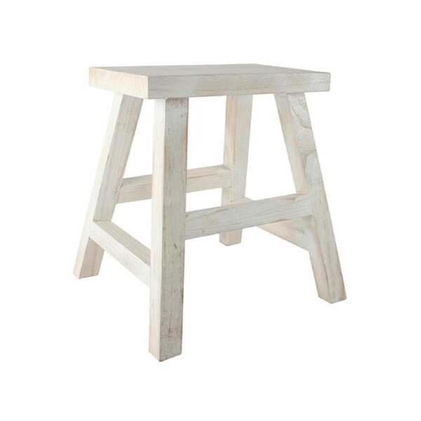 Maine & Crawford Howell 45x40cm Wooden Stool Chair Seat Home Furniture Natural