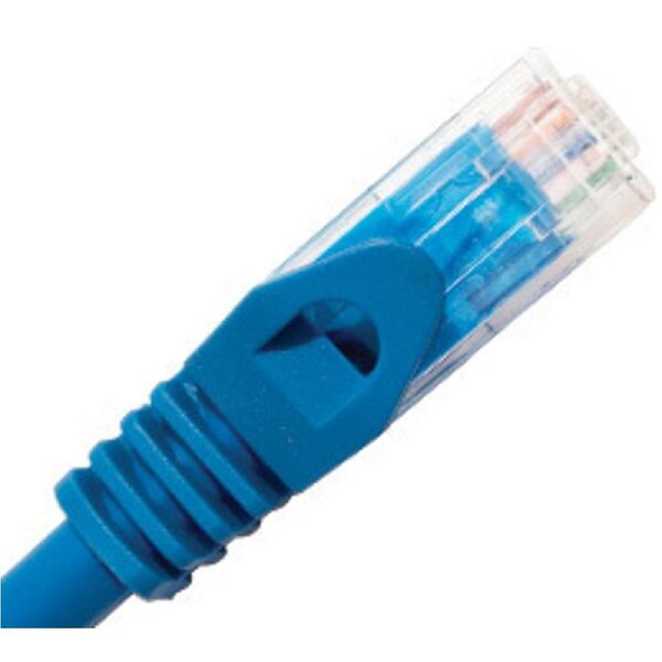 Hypertec 2m RJ45-RJ45 Cat6A 4 Pair PVC Unshielded Patch Lead Blue