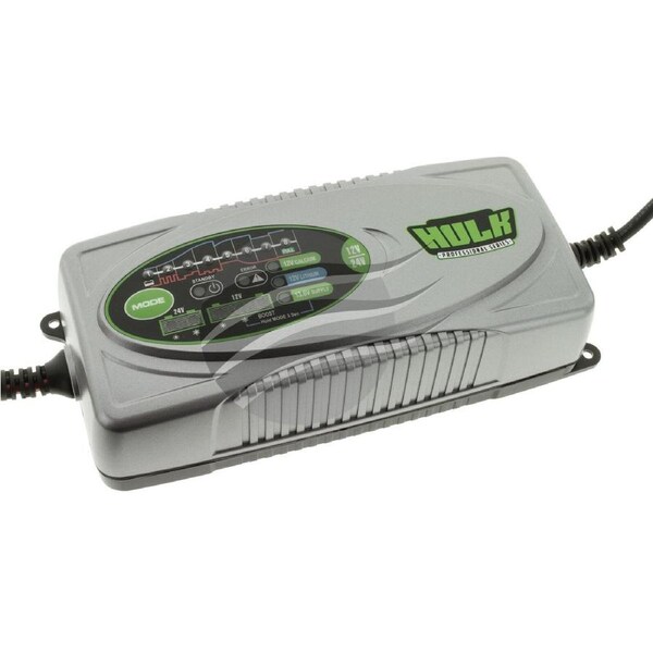 Hulk Battery Charger 12/24V 8 Stage 7.5amp Fully Automatic Boost