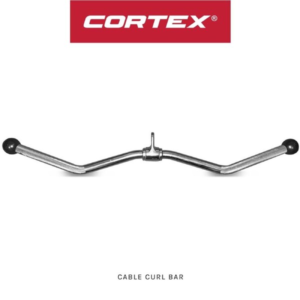 CORTEX Cable Curl Bar Gym Station Attachment