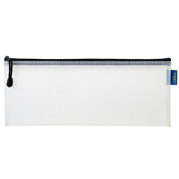 Celco Mesh Pencil Case 340x135mm (Clear)