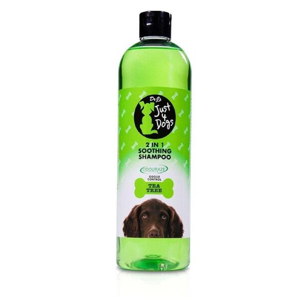 Just 4 Dogs 2 In 1 Soothing Shampoo Tea Tree
