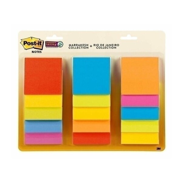 POST-IT Note654-15SSMULTI Bx12