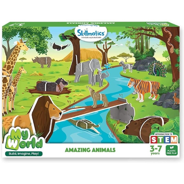 Skillmatics - My World Amazing Animals