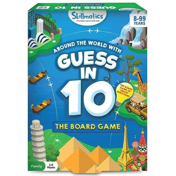 Skillmatics - Guess in 10 Around The World Board Game