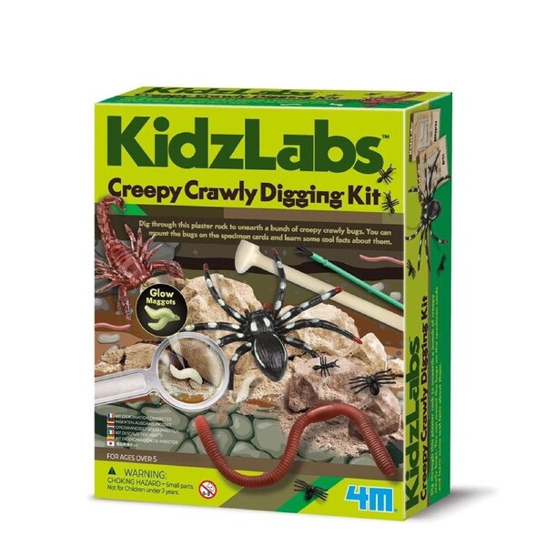 4m - Kidzlabs - Creepy Crawly Digging Kit